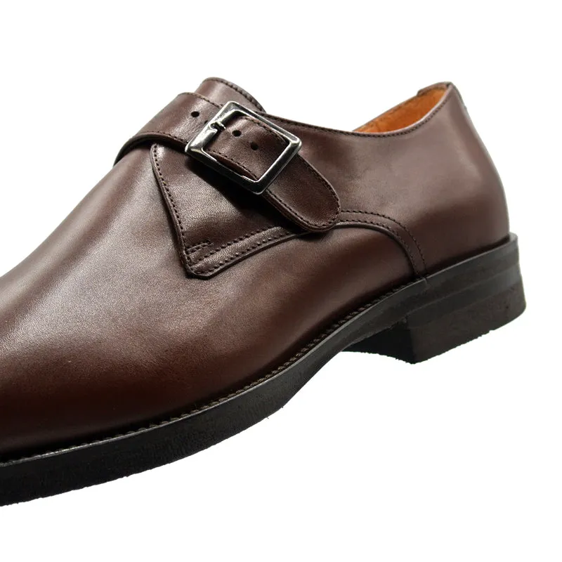 55-502-NIC ROMAN Italian Calfskin, Nicotine Size 9