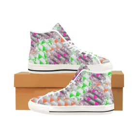 90s Confetti Whiteout Hi-Top Men's Sneakers