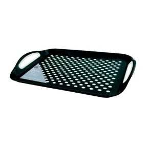 Anti Slip Serving Tray Black Extra Large