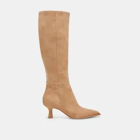 AUGGIE BOOTS CAMEL SUEDE