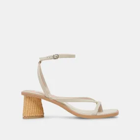 BANITA SANDALS IVORY LEATHER