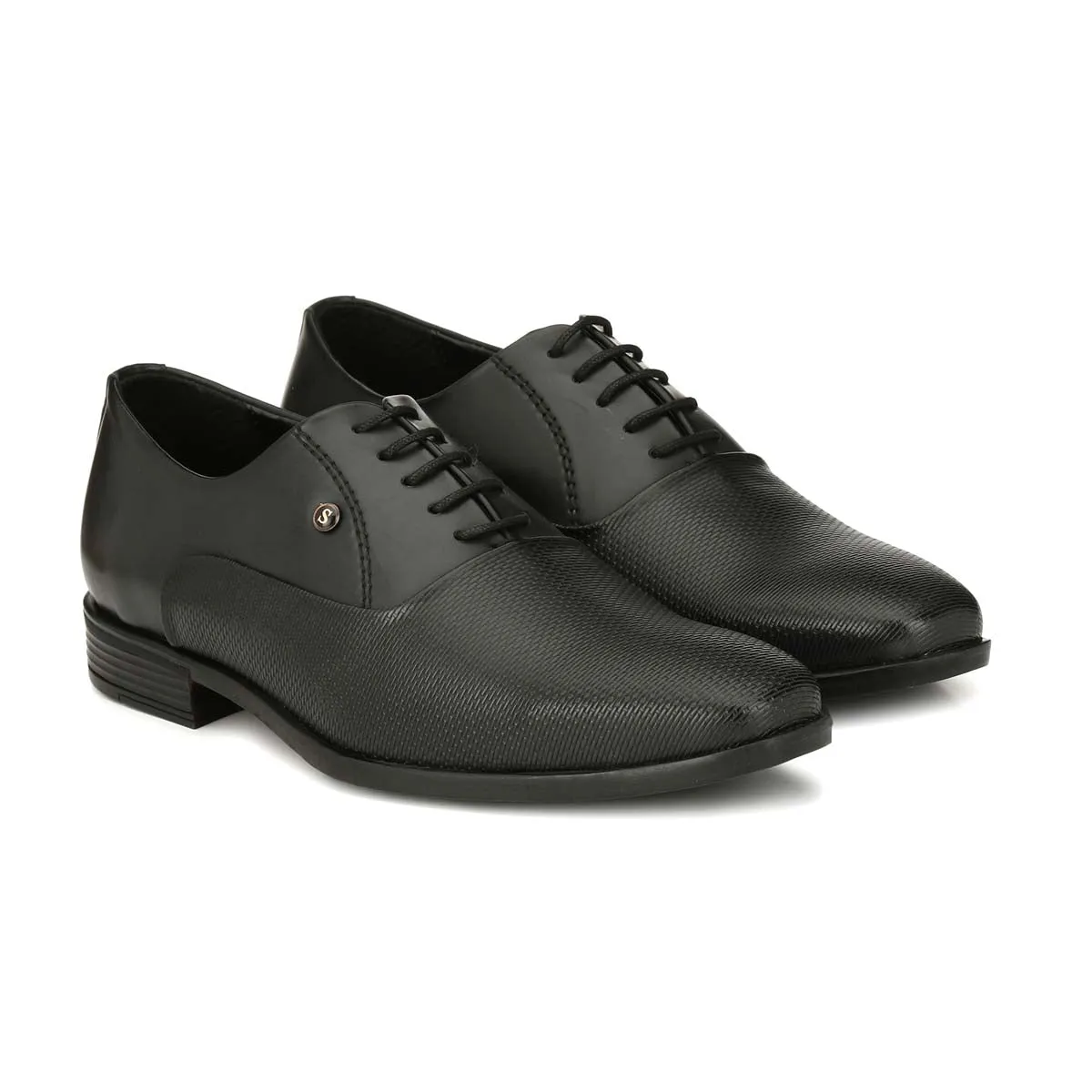 Black Formal Derby Lace-ups