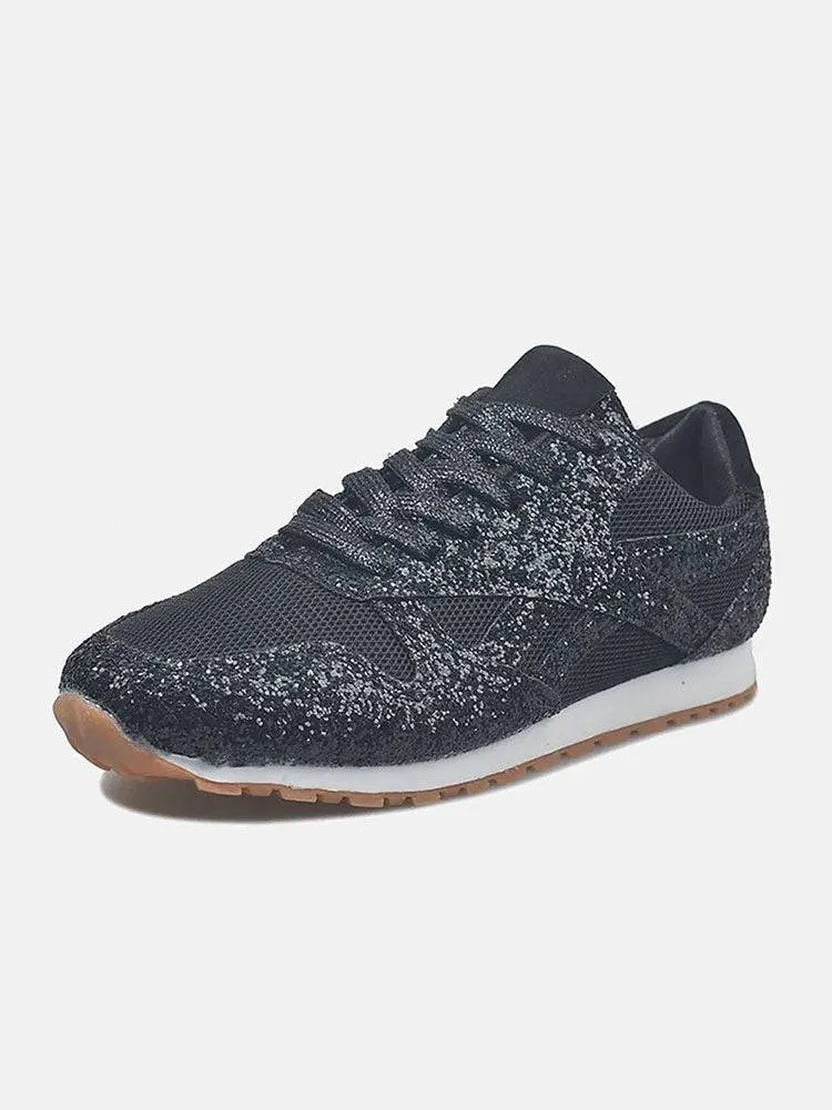 Casual Glitter Breathable Sneakers