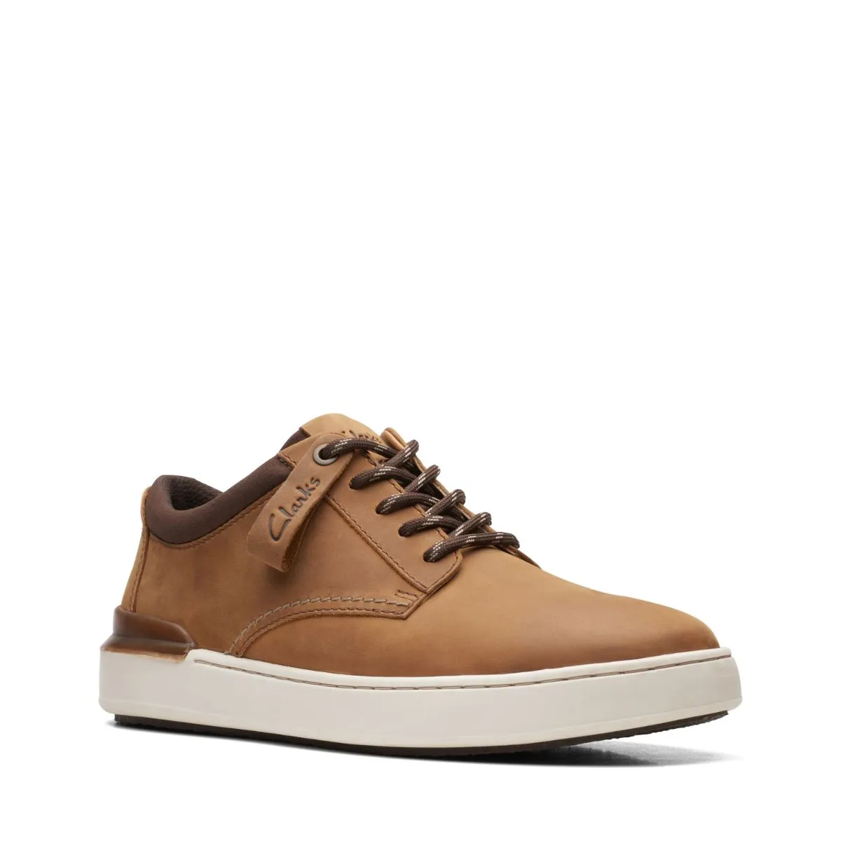 Clarks CourtLiteDerby Light Tan