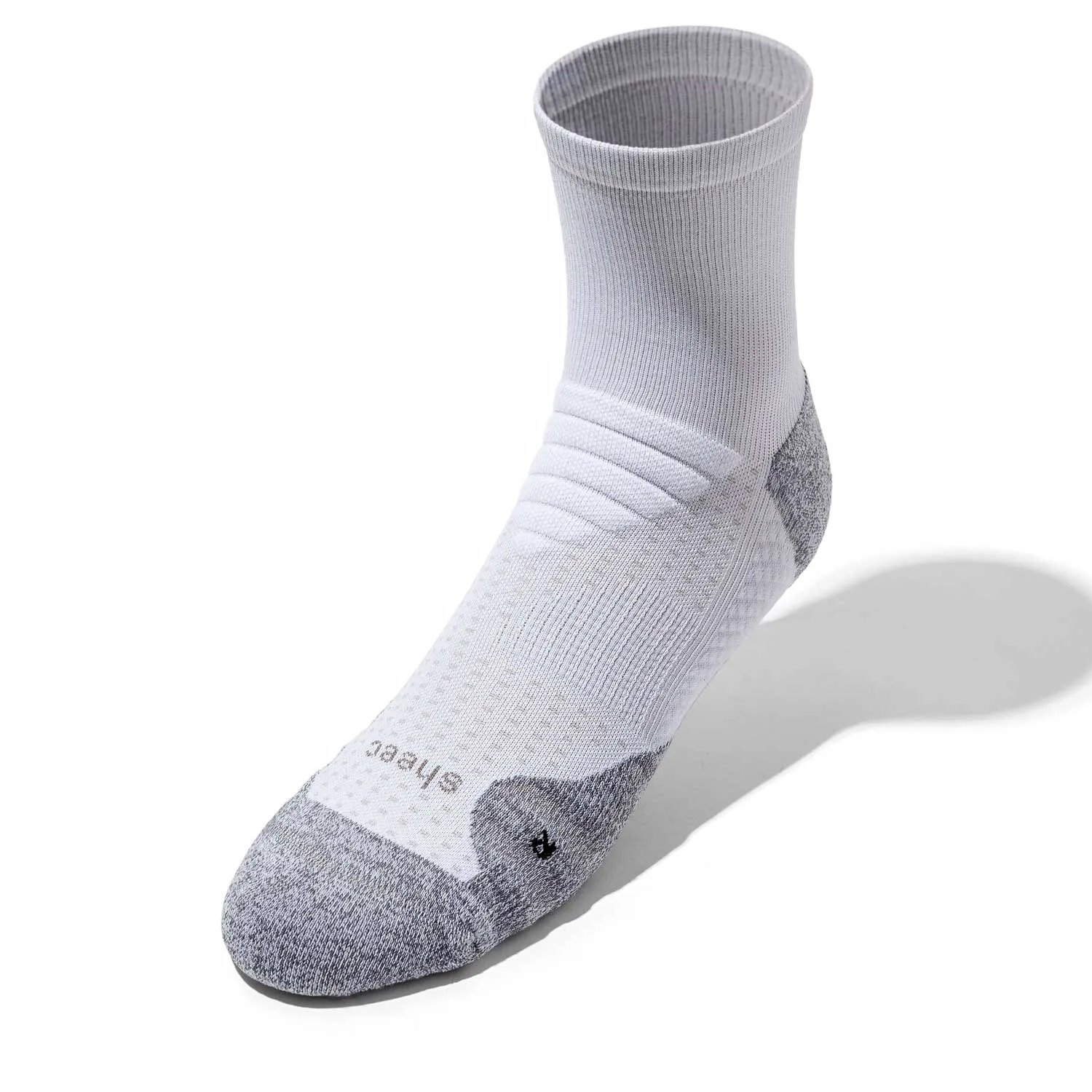 ComFits Compression Aqua-X AeroDri Quarter Socks | CHALK WHITE