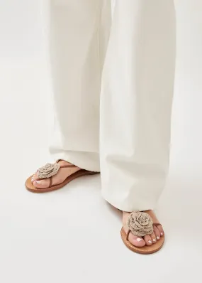 Jakara Tan Leather Sandals