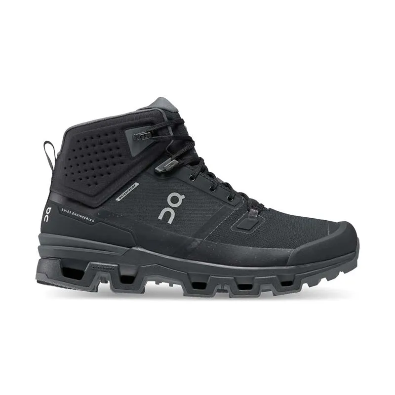 Mens Cloudrock 2 Waterproof Hiking Boots in Black/Eclipse