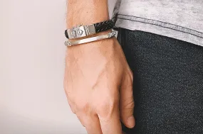 Men's Cooper Brown Leather Bracelet