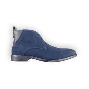 Sergio Duletti Ian Suede Leather Boots Navy